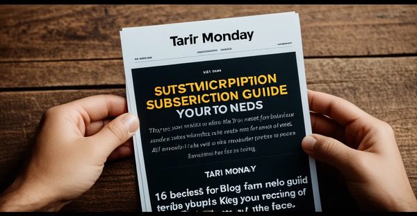 Tarif monday : guide des abonnements pour tous vos besoins